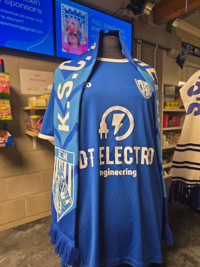 Sjaal KSC Mechelen 75 jaar
