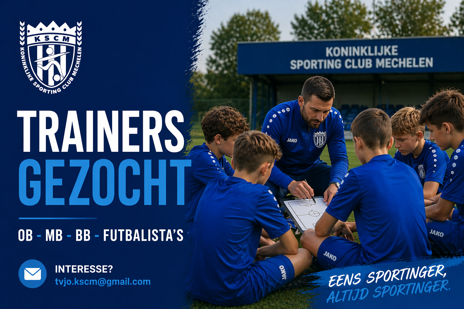 Trainers gezocht